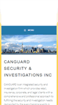 Mobile Screenshot of canguard.org